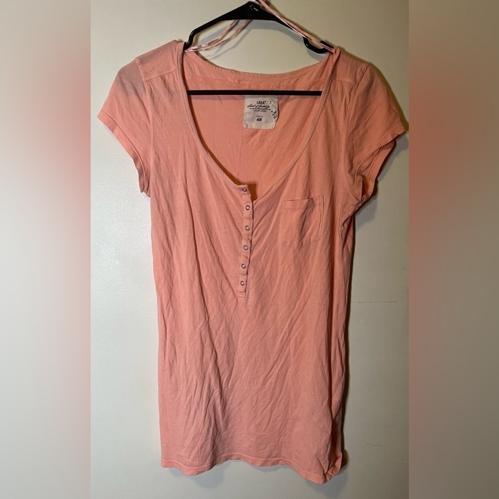 H&M light pink top size medium - Picture 2 of 2